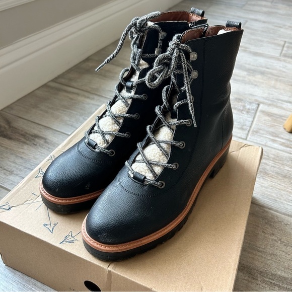 indigo rd. Irizma Faux-Fur Hiker Booties - Picture 1 of 11